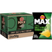 REDUCED Walkers Max Zingy Salt and Vinegar | Box of 24 Packets (50g) (17/5/25) - Crisps