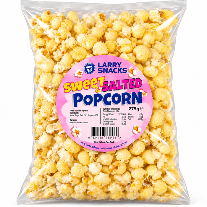 Sweet & Salted Popcorn, Large 275g Bag