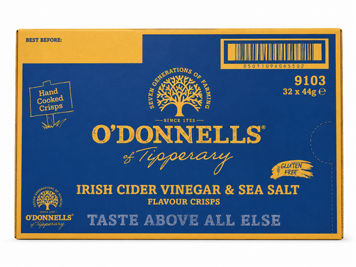 box of o donnells salt and vinegar