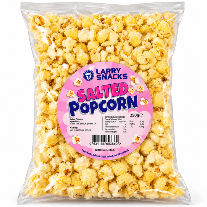 Salted Popcorn, Large 250g Bag