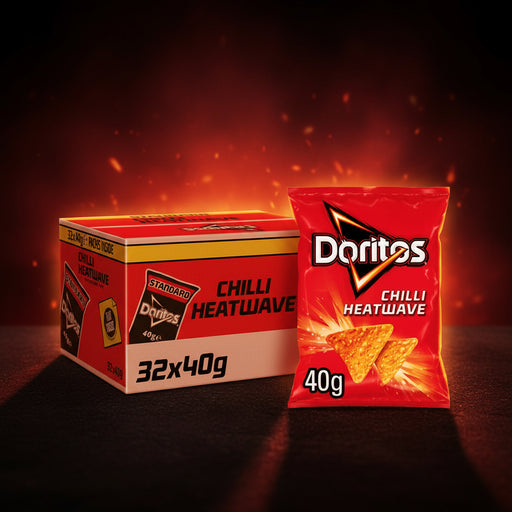 Box of Doritos Chilli Heatwave | 32 x 40g - NetCrisps