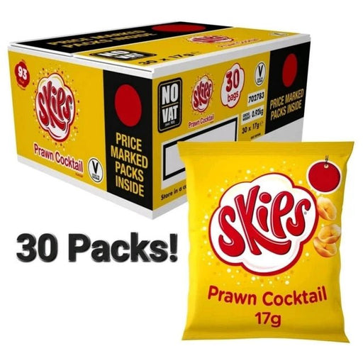 Skips Prawn Cocktail Crisps 17g | 30 Pack | NetCrisps - NetCrisps