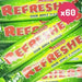 Swizzels Refreshers Sour Apple Flavour Chewing Gum Bars 60 bars 18g - NetCrisps