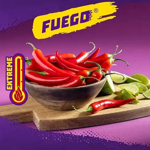 Takis Fuego Hot Chilli Pepper & Lime Tortilla Chips 100g | Extreme Spicy Snacks - NetCrisps