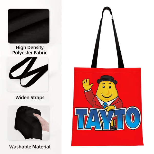 Tayto Crisp Logo Tote Bag - Stylish and Spacious Carryall - NetCrisps