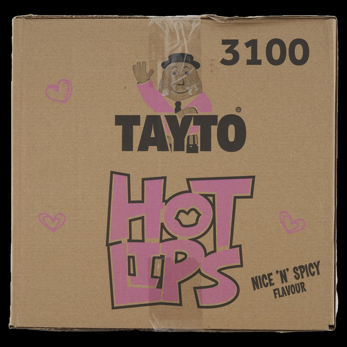Tayto Hot Lips | Box of 32 Packets (40g) - NetCrisps