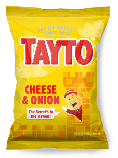 Tayto NI Cheese & Onion | 50 x 37g - NetCrisps
