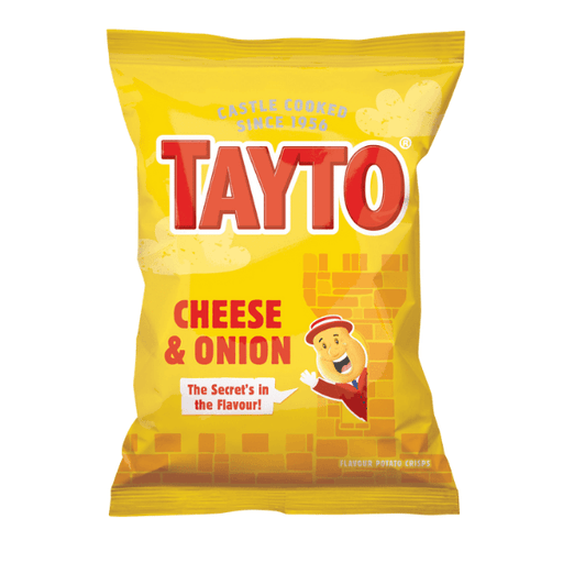 Tayto NI Cheese & Onion | 50 x 37g - NetCrisps