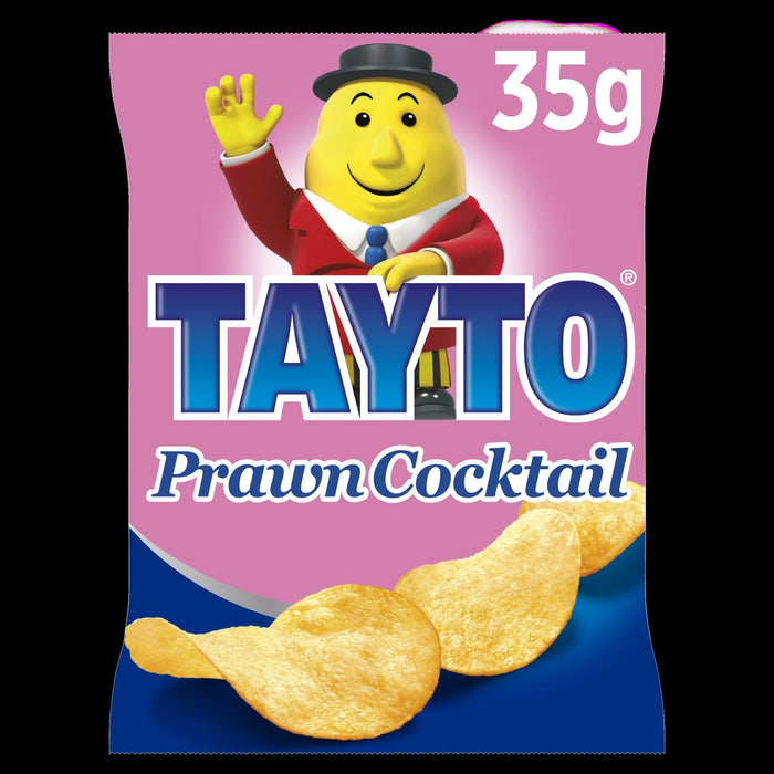 Tayto Prawn Cocktail Crisps | Box of 50 x 35g|Netcrisps - NetCrisps