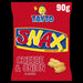 Tayto Snax Sharing Bag - Box of 12 x 90g | Cheese & Onion Puffs |Netcrisps - NetCrisps