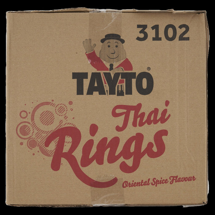 Tayto Thai Rings | Box of 32 Packets (40g)| Netcrisps - NetCrisps