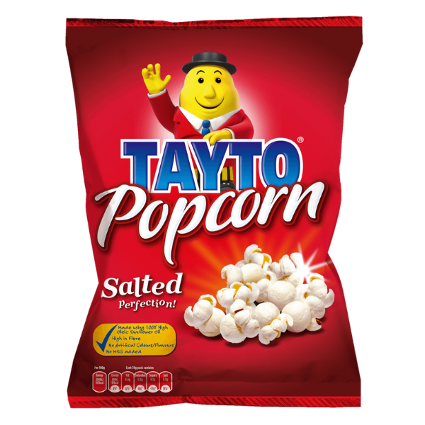 Tayto Popcorn Salted Perfection | 24 x 30g