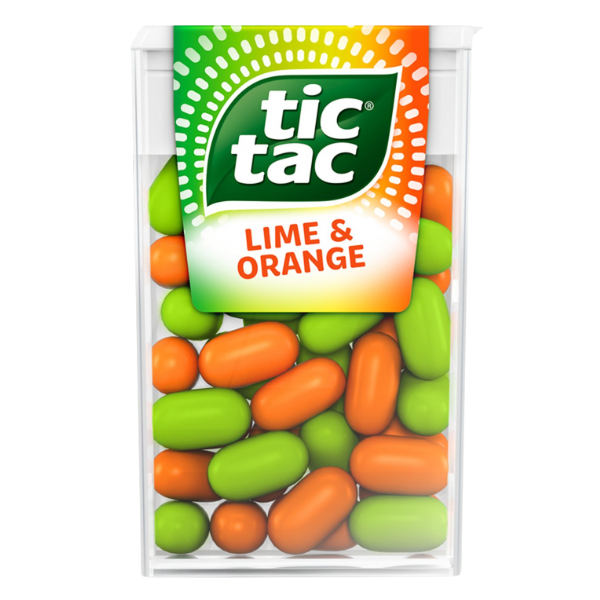 Tic Tac Lime & Orange | 24 x 18g