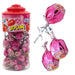 Vidal Zoom Strawberry Bubblegum Lollies | 50 Count - NetCrisps