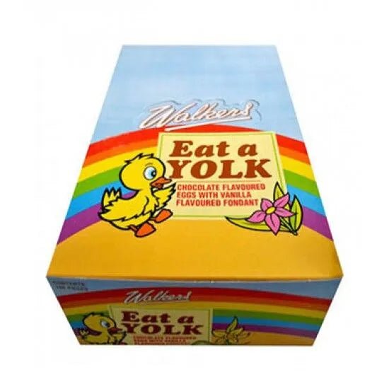 Walkers Eat a Yolk Chocolate Egg Cream Fondant (140 Count Box) - NetCrisps
