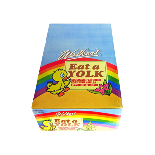Walkers Eat a Yolk Chocolate Egg Cream Fondant (140 Count Box) - NetCrisps