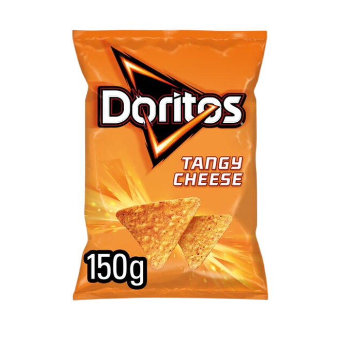 Large Box Of Doritos Tangy Cheese | Box of 12 Large Sharing Bags (150g)