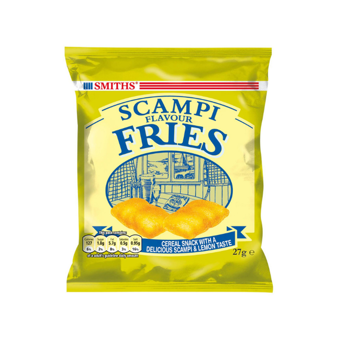Smiths Scampi Fries | Card of 24 Packets (27g)