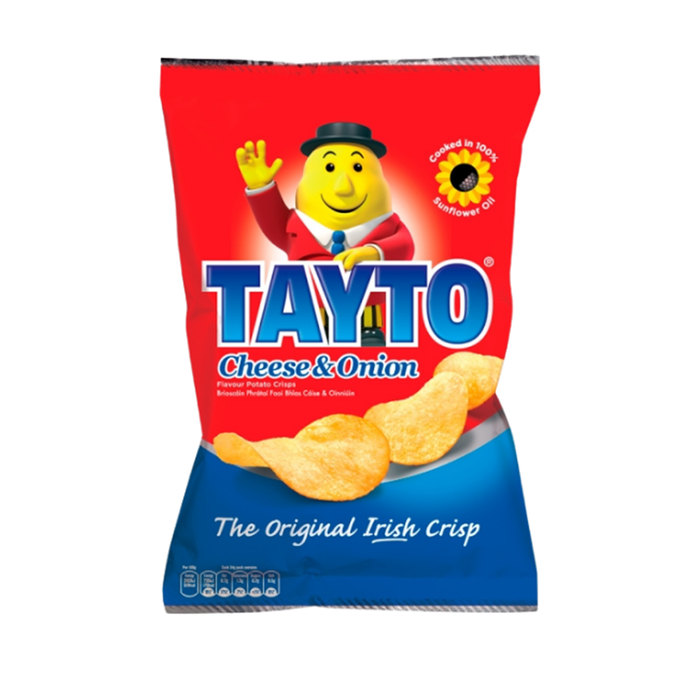 Tayto Cheese & Onion Share Bag | 12 x 125g