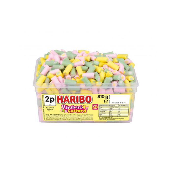 HARIBO Rhubarb & Custard 300 pieces