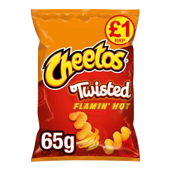 Cheetos Twisted Flamin’ Hot | 15 x 65g