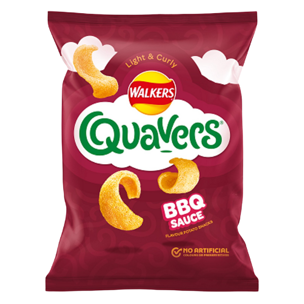NEW Quavers BBQ Sauce | Box of 15 Packets (54g)